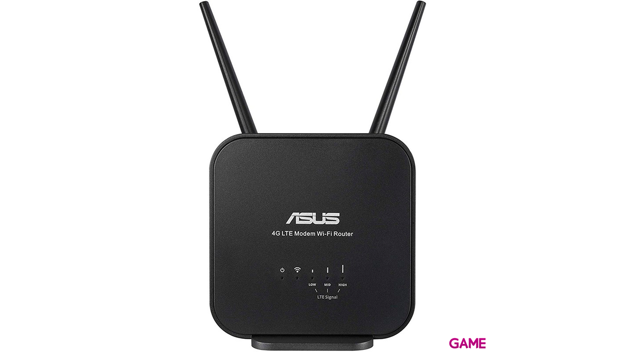 ASUS 4G-N12 B1 Banda única (2,4 GHz) Ethernet rápido Negro - Router-0