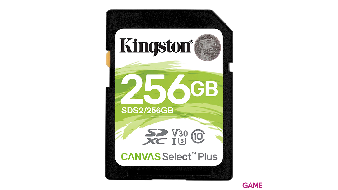 Kingston Technology Canvas Select Plus 256GB SDXC Clase 10 UHS-I - Tarjeta Memoria-0