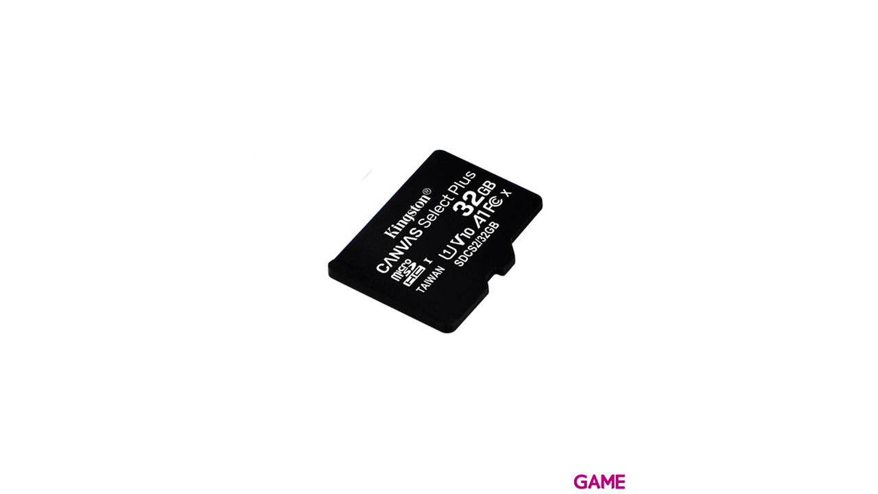 Kingston Technology Canvas Select Plus 32GB MicroSDHC Clase 10 UHS-I - Tarjeta Memoria-2