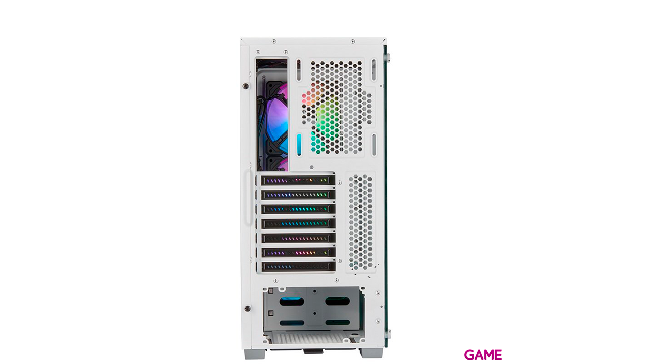 Corsair iCUE 220T RGB Midi Tower Blanco - Caja Ordenador-0