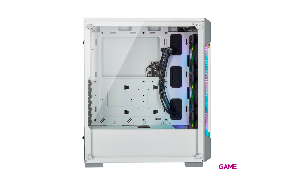 Corsair iCUE 220T RGB Midi Tower Blanco - Caja Ordenador-3