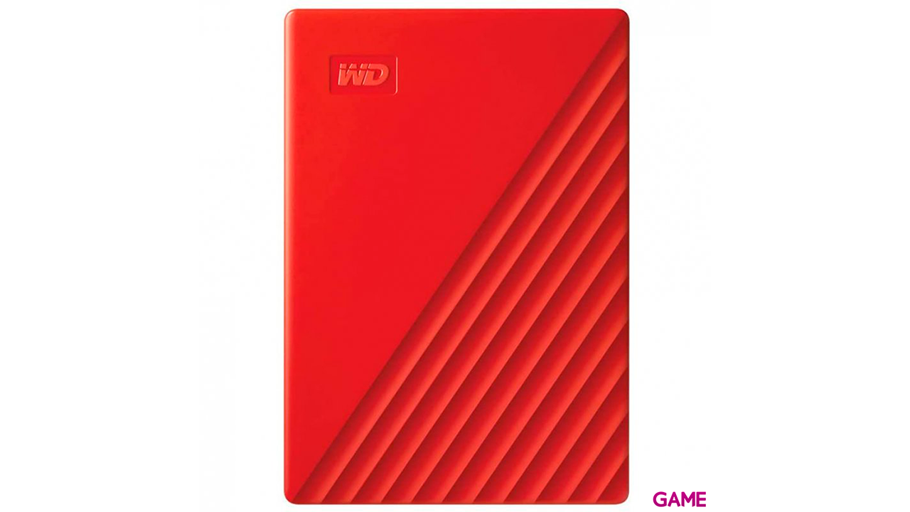 Western Digital My Passport disco duro externo 4000 GB Rojo-0
