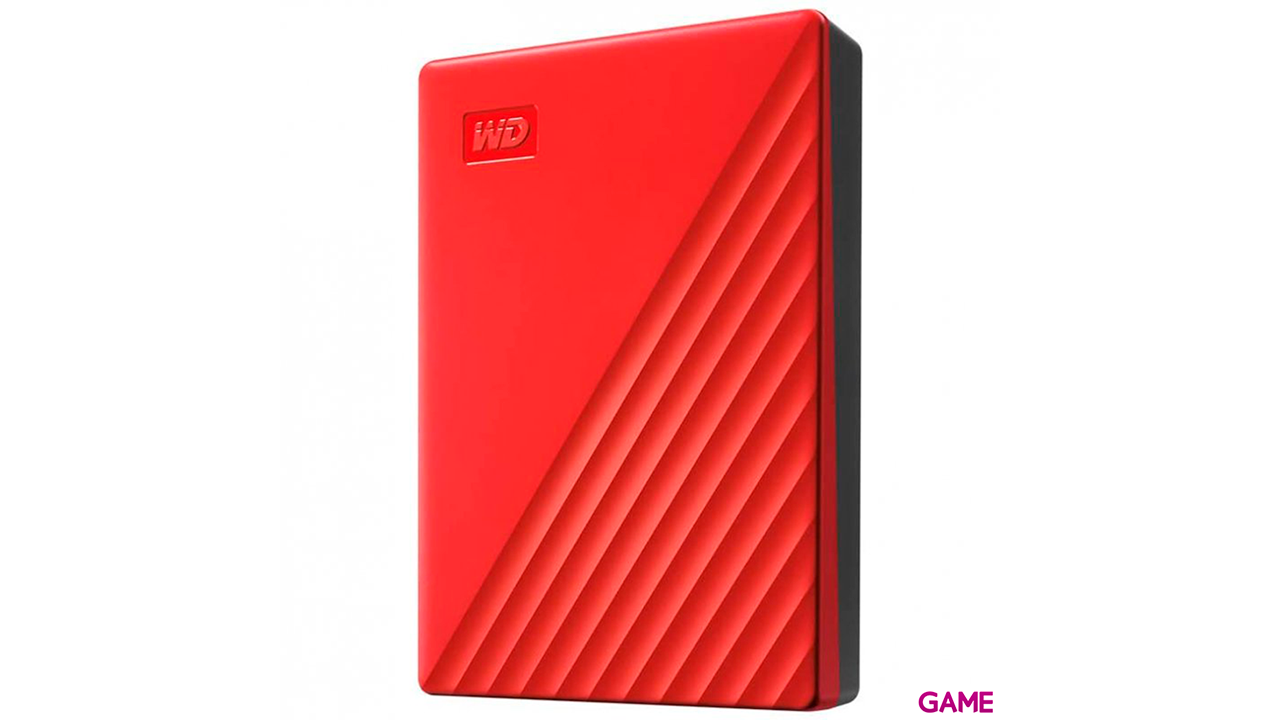 Western Digital My Passport disco duro externo 4000 GB Rojo-1
