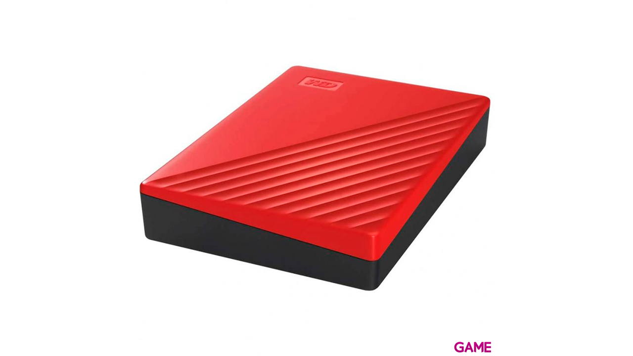 Western Digital My Passport disco duro externo 4000 GB Rojo-2