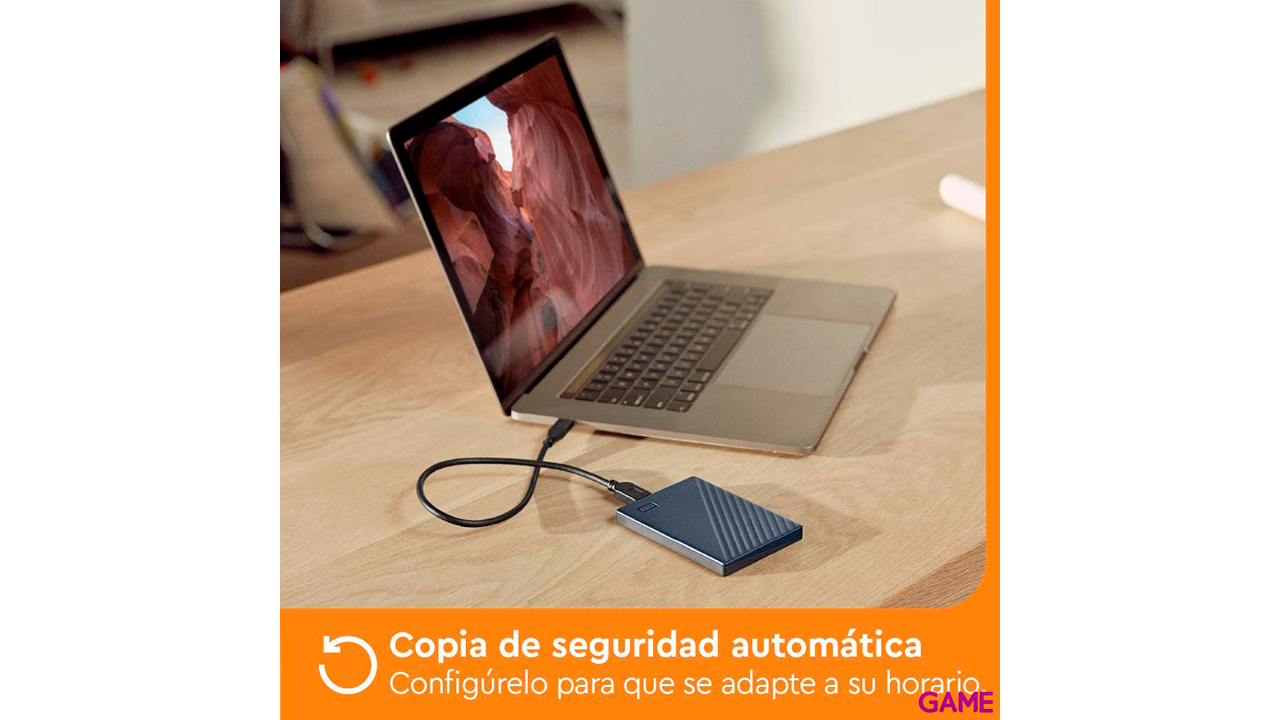 Western Digital My Passport for Mac disco duro externo 4000 GB Azul-0