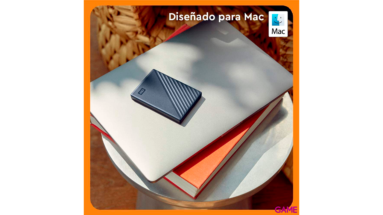 Western Digital My Passport for Mac disco duro externo 4000 GB Azul-5