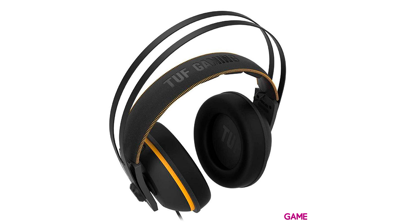 ASUS TUF Gaming H7 - PC-PS4-PS5-XBOX-SWITCH-MOVIL  - Negro - Amarillo - Auriculares Gaming-3