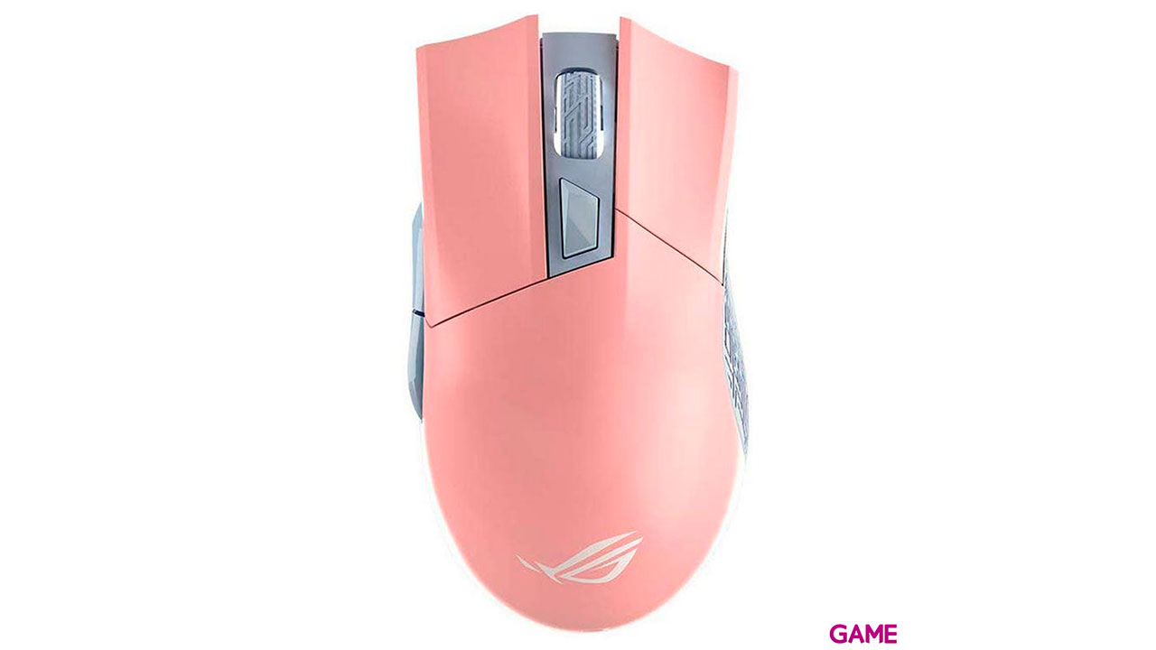ASUS ROG Gladius II Origin PNK ratón RF inalámbrico Óptico 12000 DPI mano derecha-0