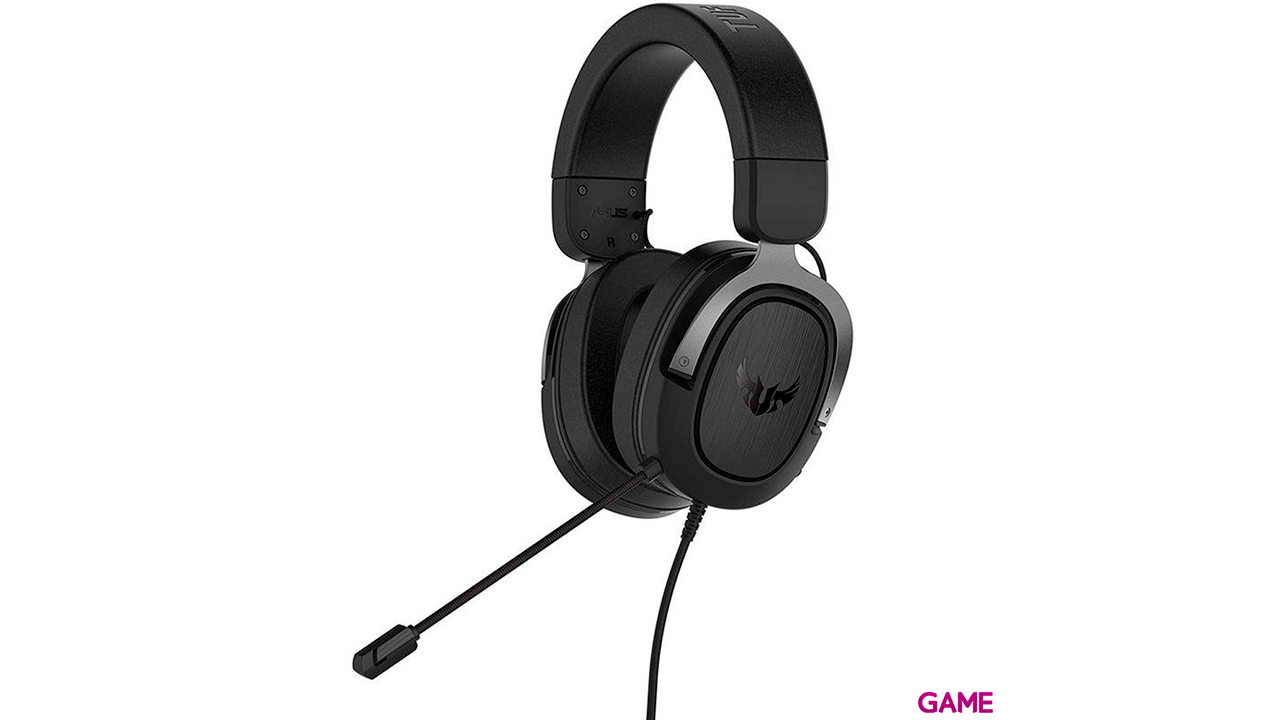 ASUS TUF Gaming H3 Auriculares Diadema Negro, Gris-0