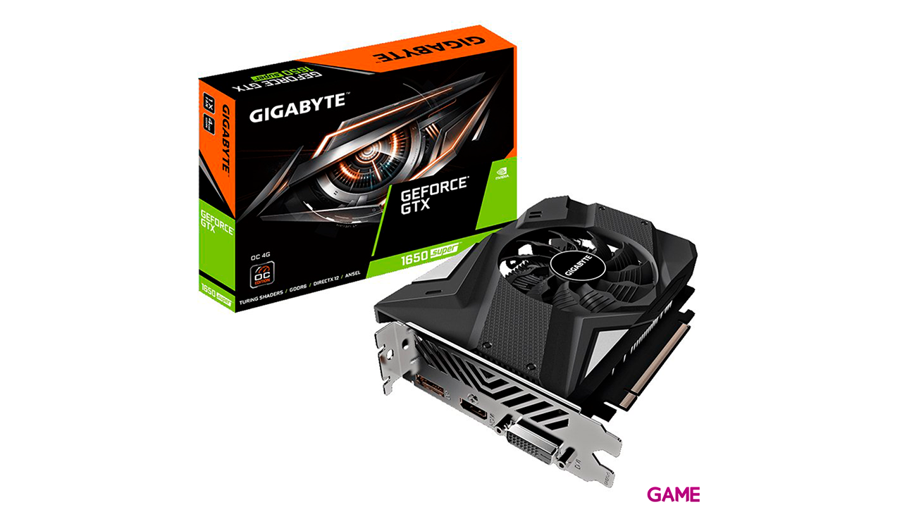 Gigabyte GV-N165SOC-4GD GeForce GTX 1650 SUPER 4 GB GDDR6 - Tarjeta Grafica Gaming-0
