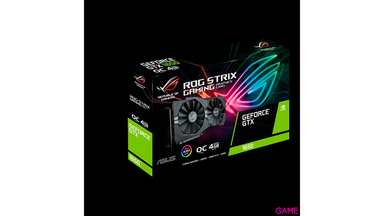 ASUS ROG -STRIX-GTX1650S-O4G-GAMING NVIDIA GeForce GTX 1650 SUPER 4 GB GDDR6-1