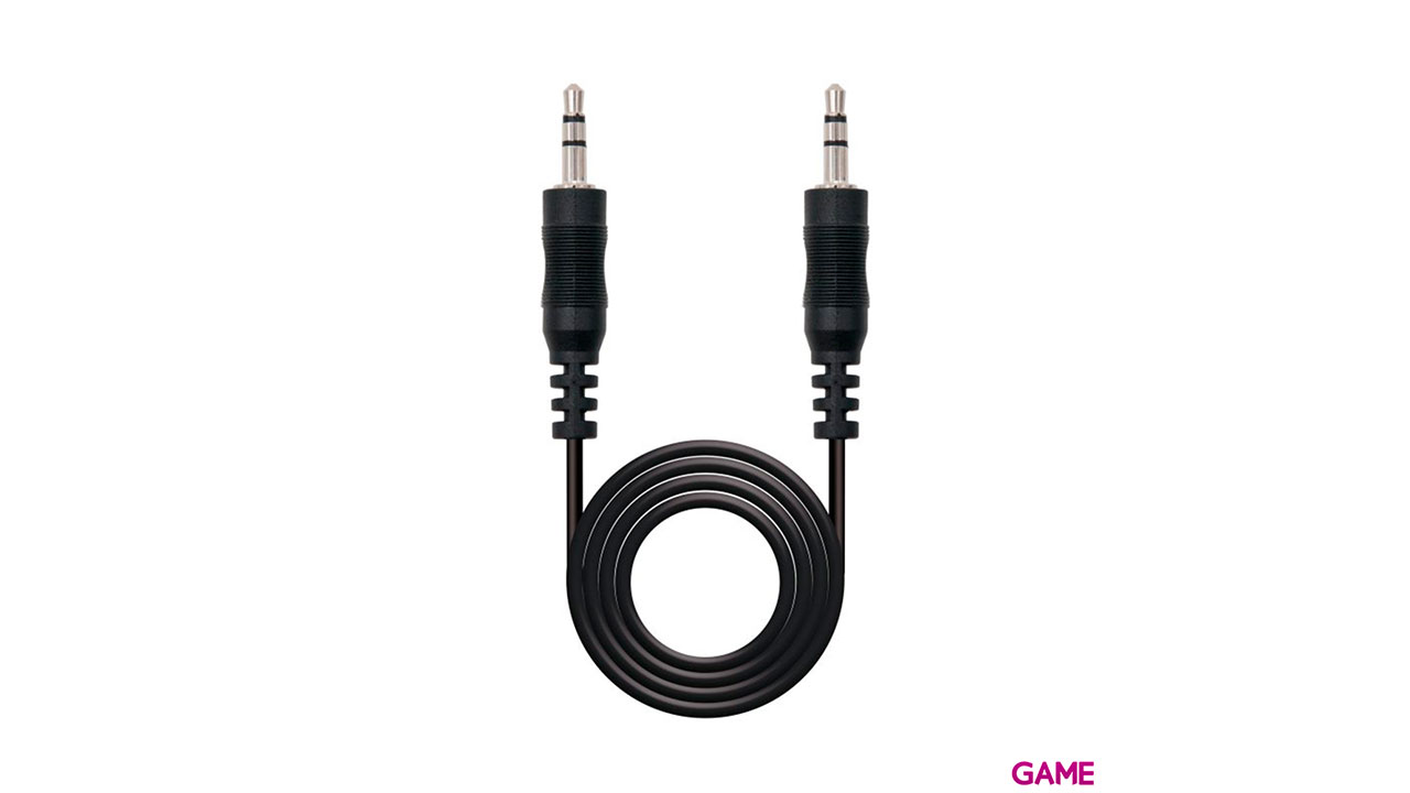 Nanocable 10.24.0105 cable de audio 5 m 3,5mm Negro-0