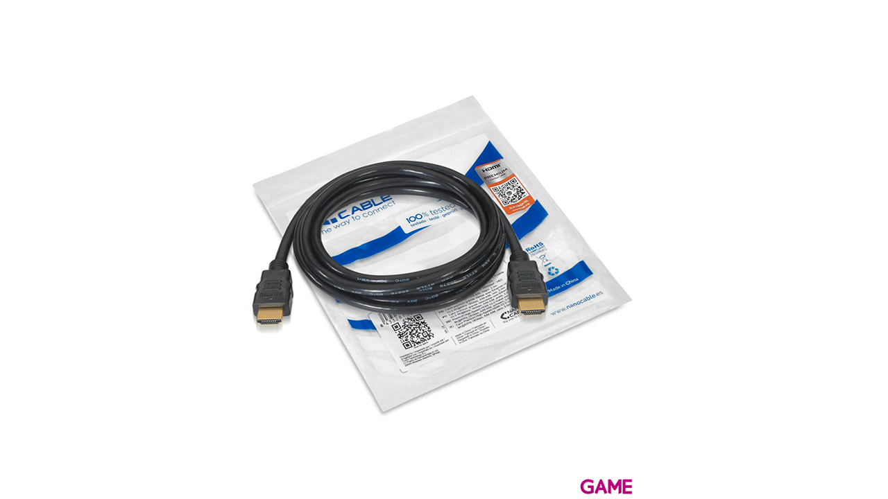 Nanocable HDMI V2.0, 1m - Cable-2
