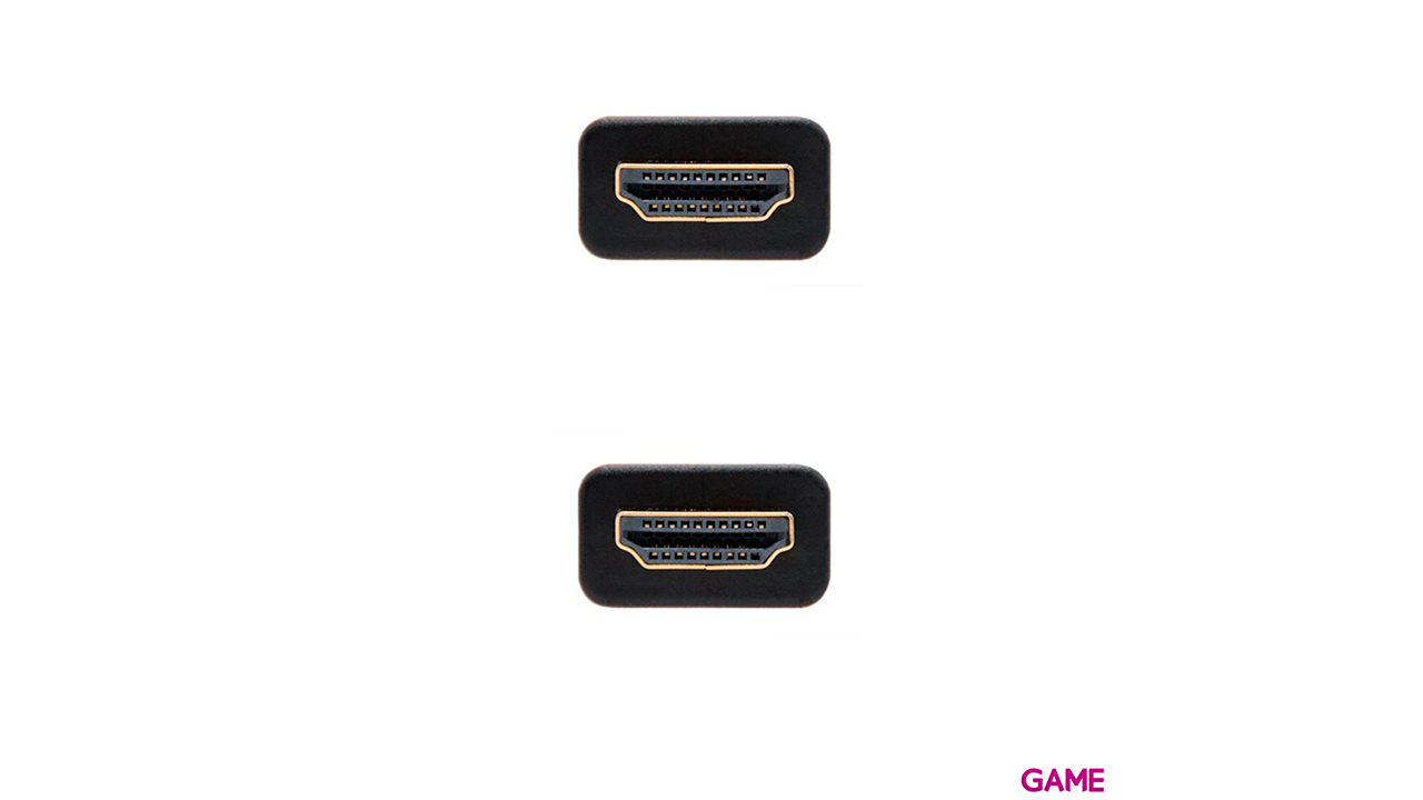 Nanocable Cable HDMI V2.0 4K@60GHz 18GBps A/M-A/M, negro, 2.0 m.-2