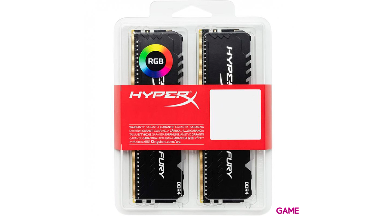 HyperX FURY HX436C17FB3AK2/32 módulo de memoria 32GB 2 x 16GB DDR4 3600 MHz-5