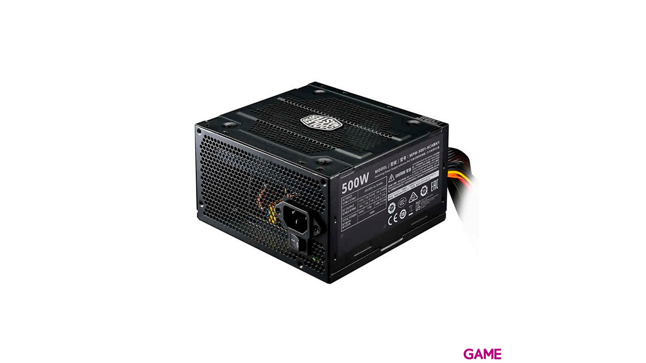 Cooler Master Elite 500W 230V- V3 24-pin ATX Negro - Fuente Alimentacion-1