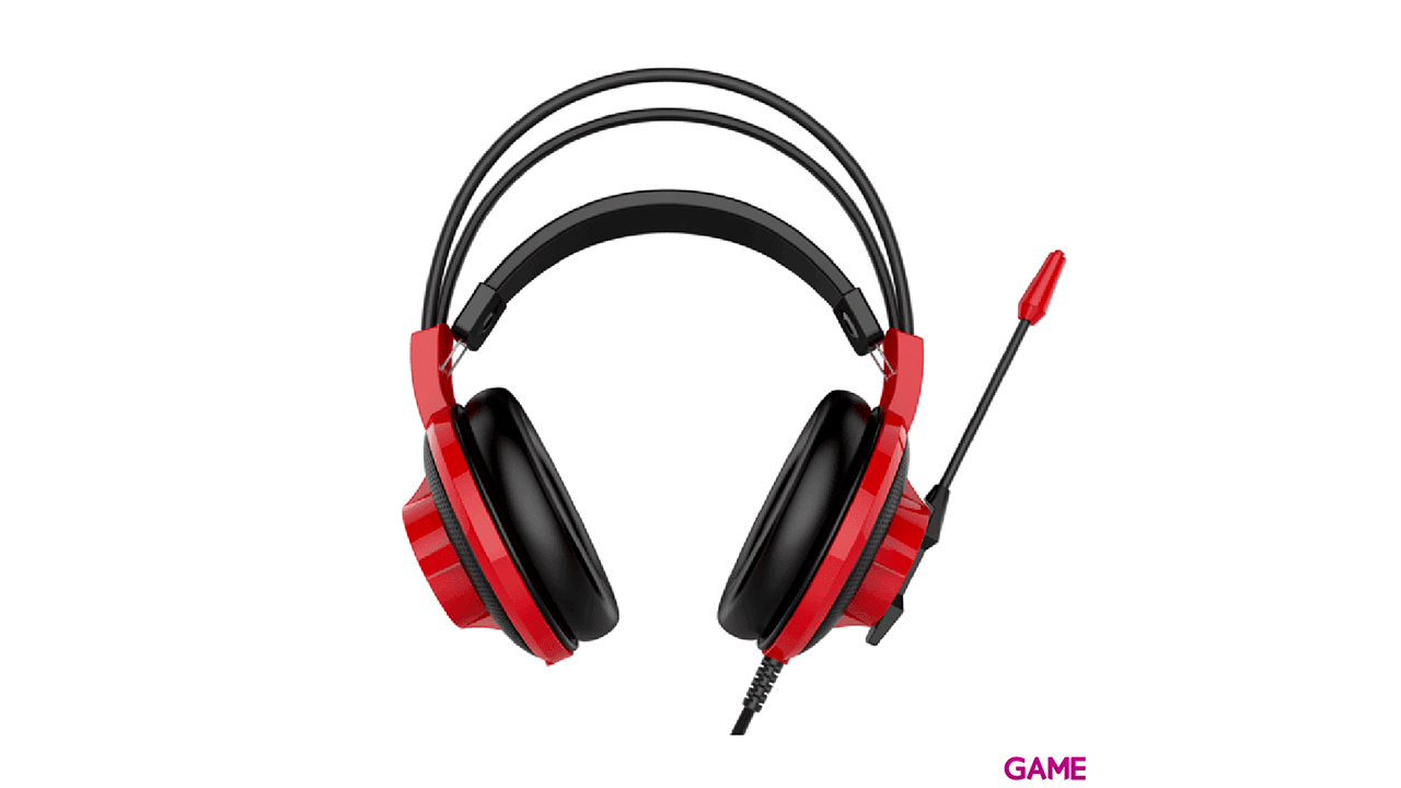 MSI DS501 Auriculares Diadema Negro, Rojo-1