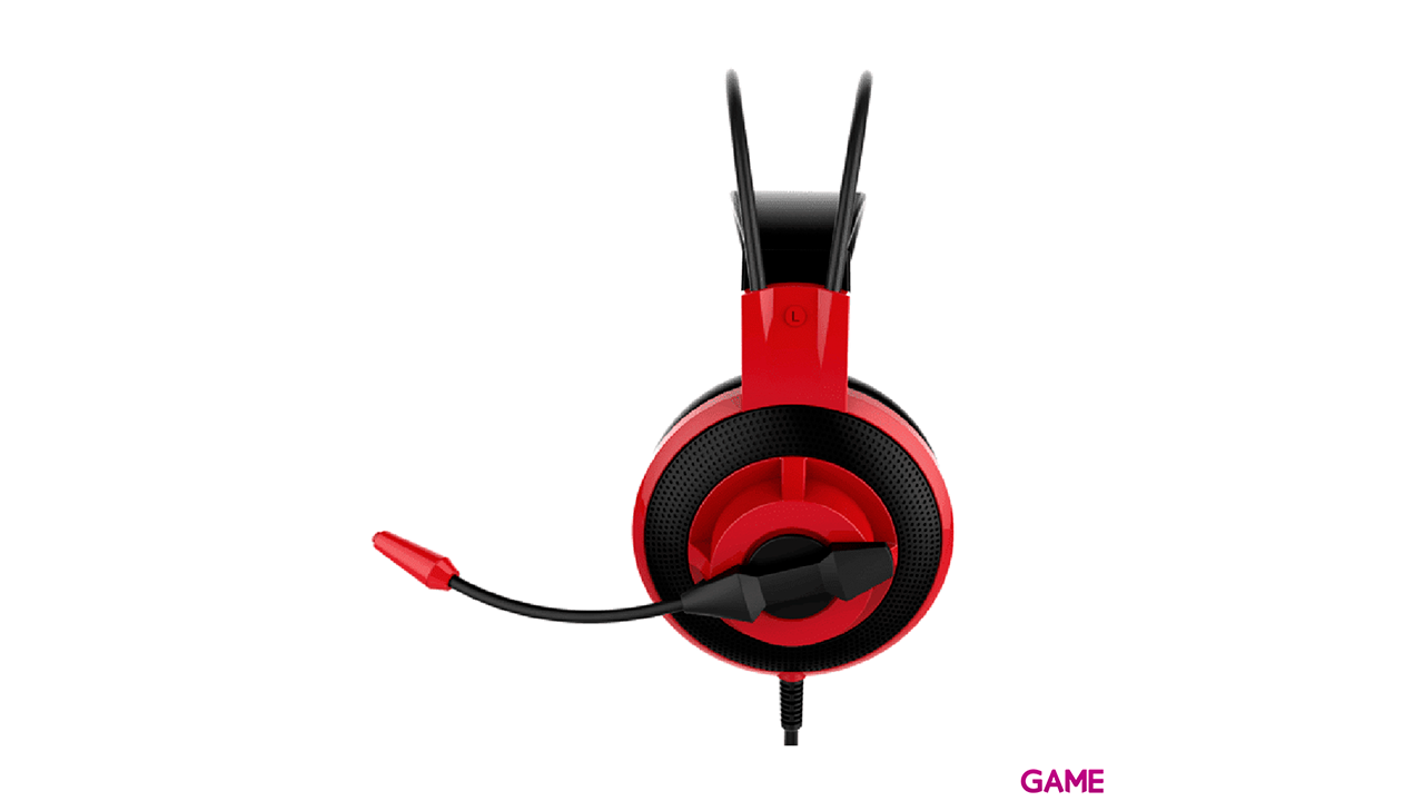 MSI DS501 Auriculares Diadema Negro, Rojo-3