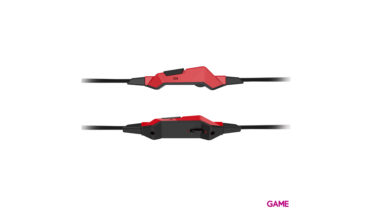 MSI DS501 Auriculares Diadema Negro, Rojo-5