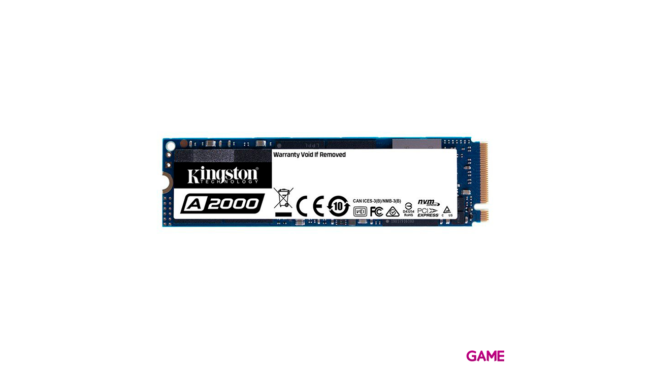 Kingston Technology DC1000B M.2 240GB PCI Express 3.0 3D TLC NAND NVMe - Disco Duro-0