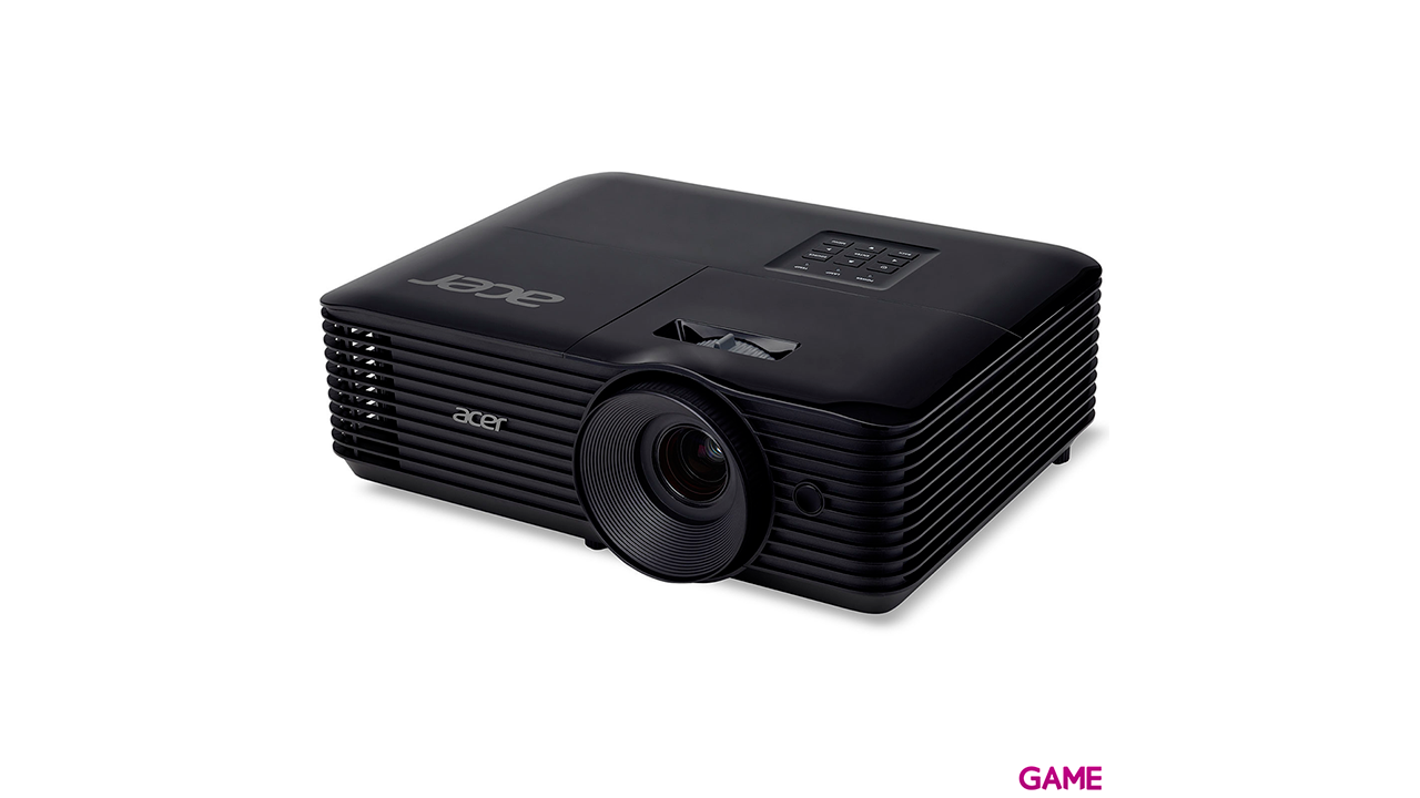 Acer Basic X128HP videoproyector 4000 lúmenes ANSI DLP XGA (1024x768) Proyector instalado en el techo Negro-2