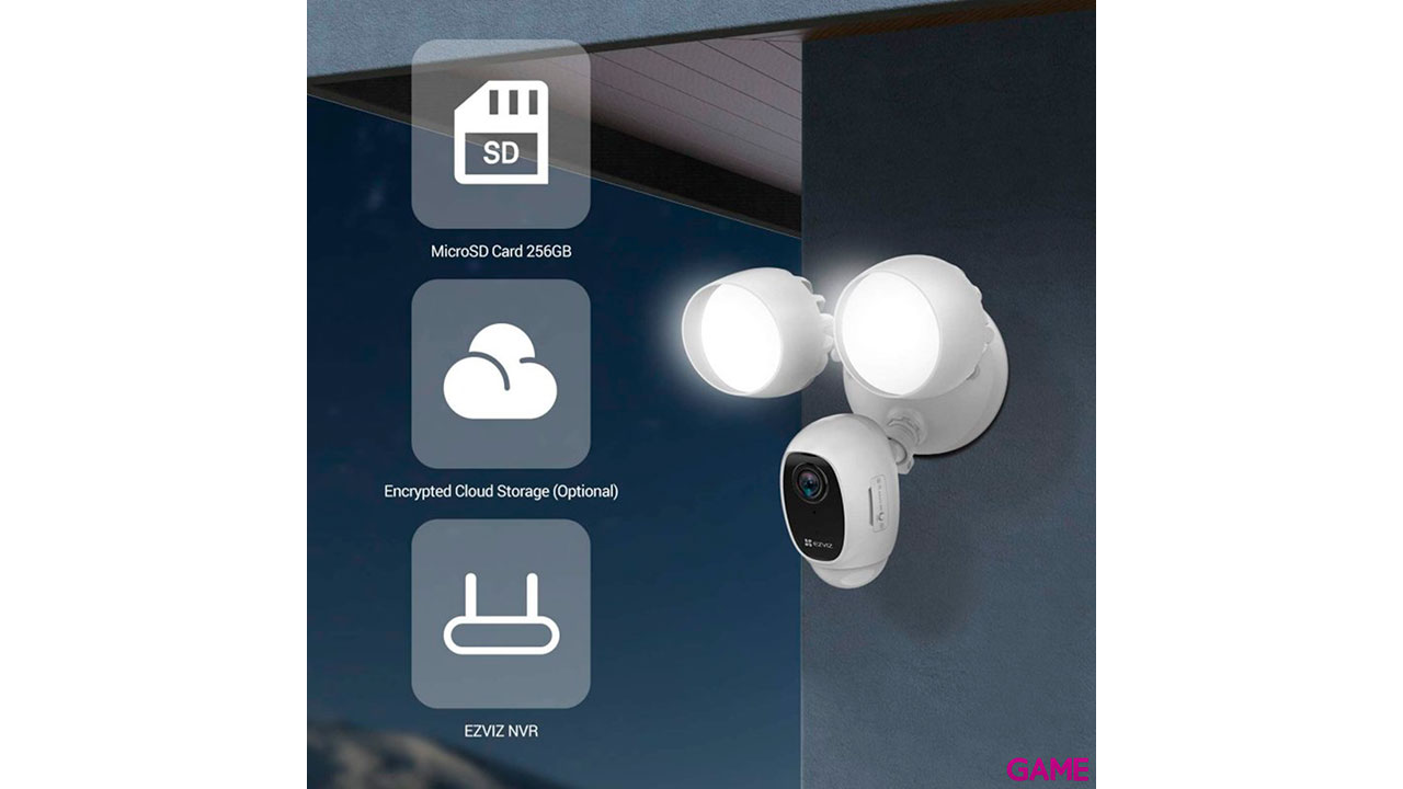 Ezviz LC1 White Camara IP WiFi Videovigilancia Outdoor Vision Noctura-3