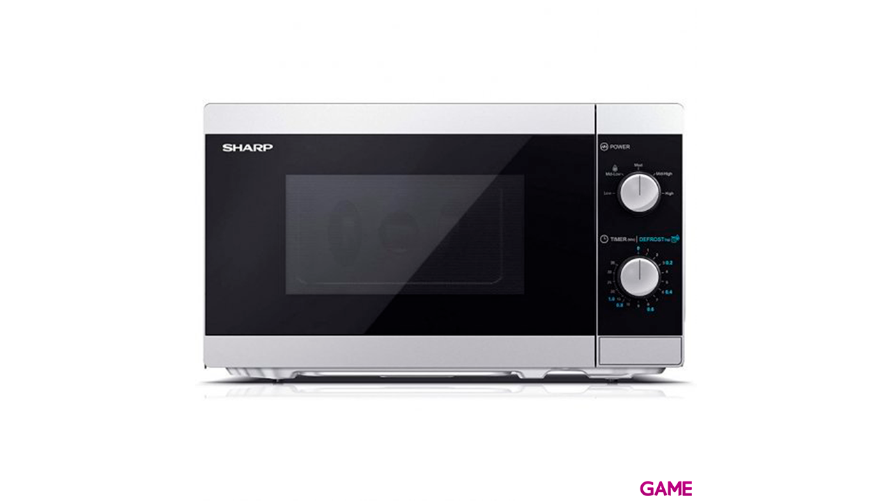 Sharp Home Appliances YC-MS01E-S 20L 800W - Microondas-0
