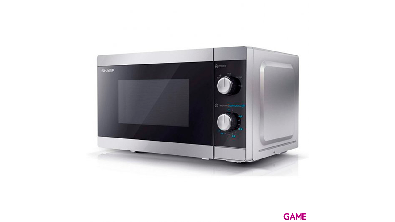 Sharp Home Appliances YC-MS01E-S 20L 800W - Microondas-2