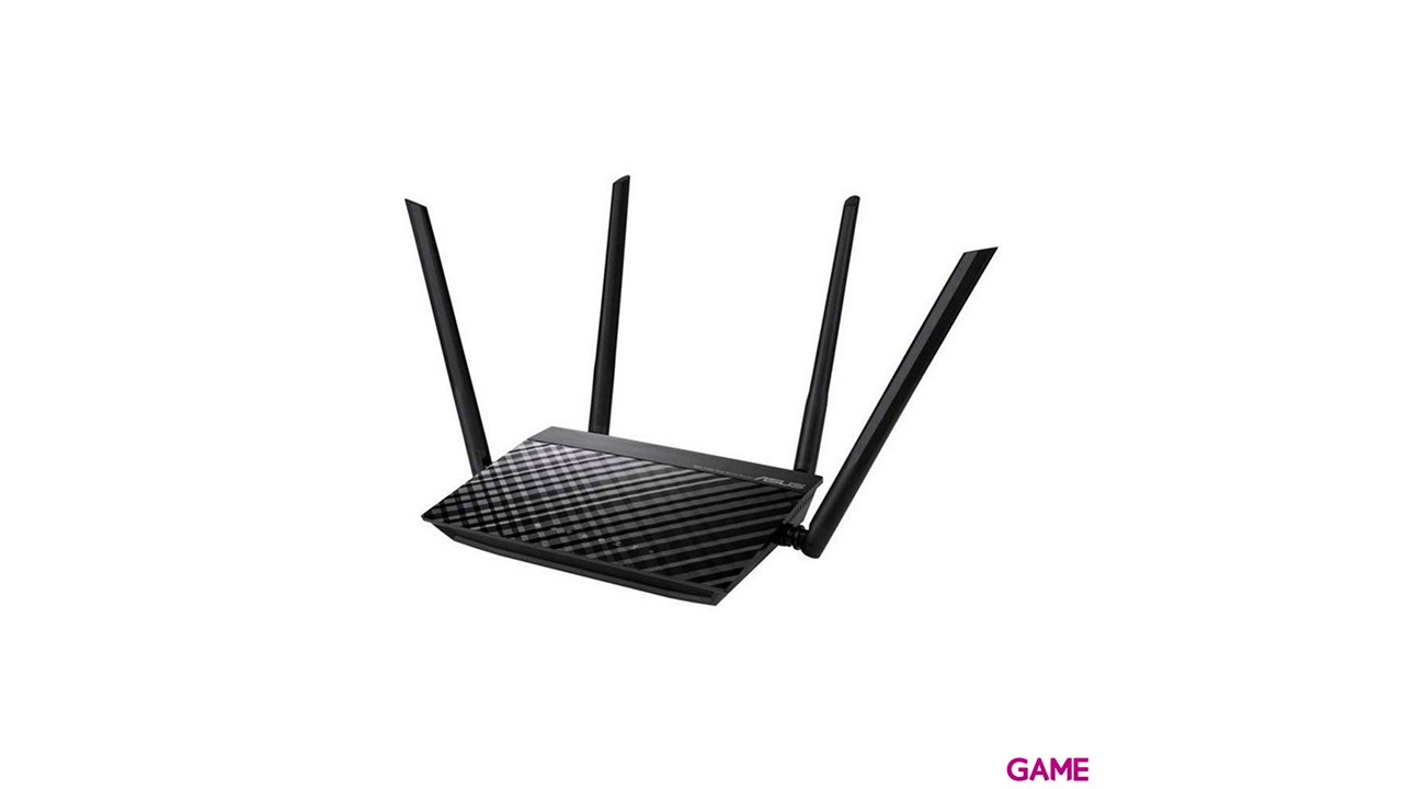 ASUS RT-AC51 Doble banda (2,4 GHz / 5 GHz) Ethernet rápido Negro - Router-1