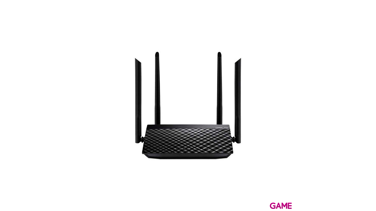 ASUS RT-AC51 Doble banda (2,4 GHz / 5 GHz) Ethernet rápido Negro - Router-2