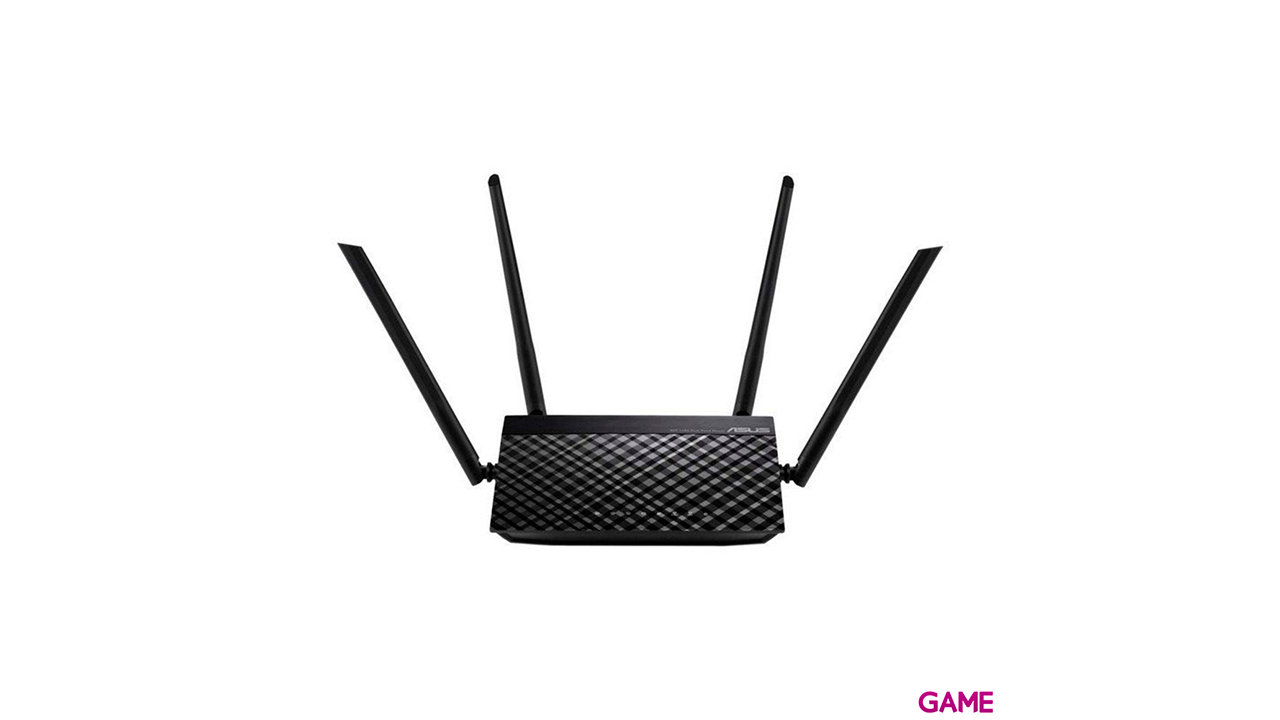 ASUS RT-AC51 Doble banda (2,4 GHz / 5 GHz) Ethernet rápido Negro - Router-4