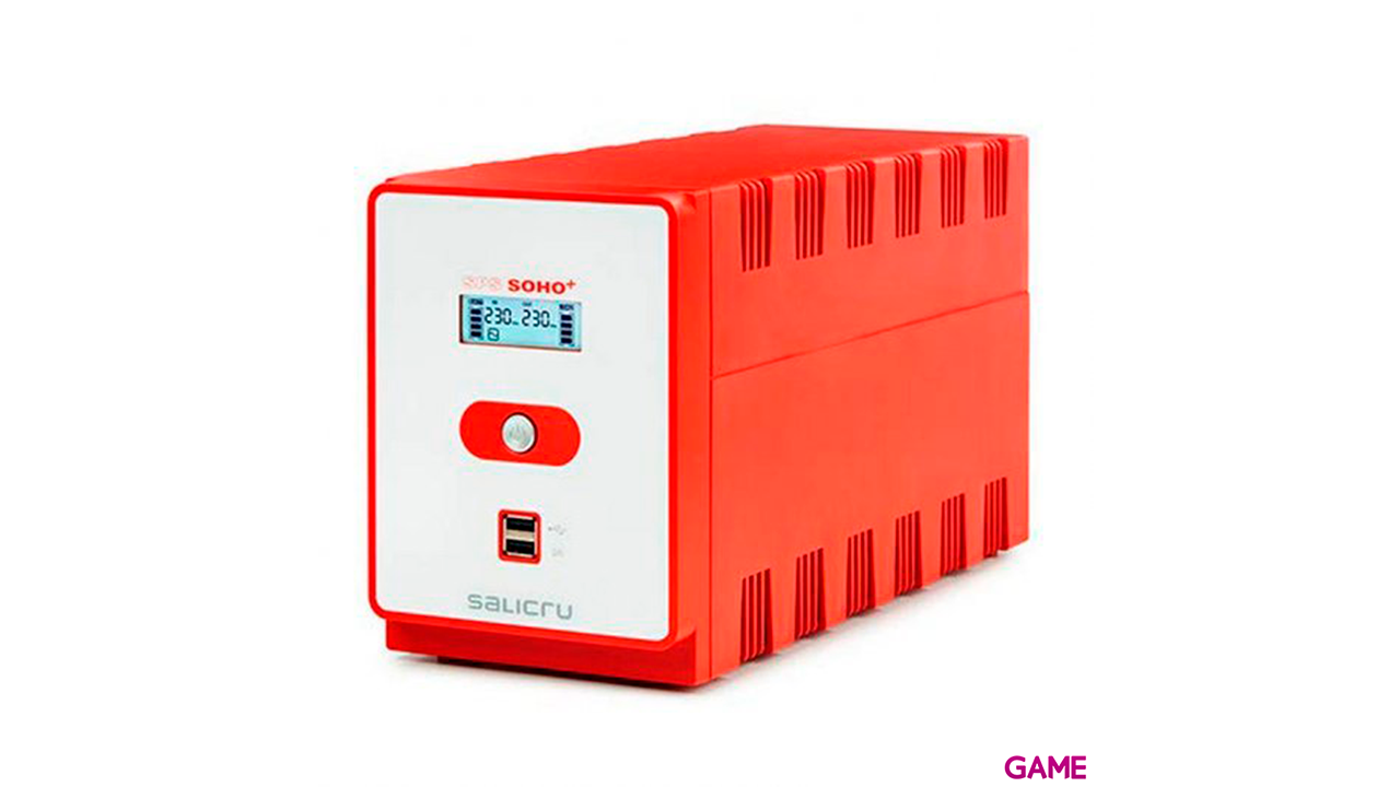 Salicru SPS SOHO+ SAI Line-interactive 500 VA - 2200 VA con doble cargador USB-0