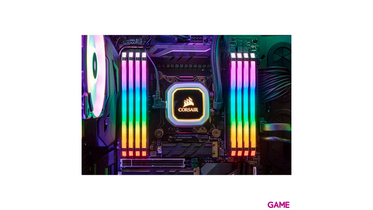 Corsair Vengeance CMW32GX4M2Z3600C18 32GB 2x16GB DDR4 3600 MHz - Memoria RAM-3