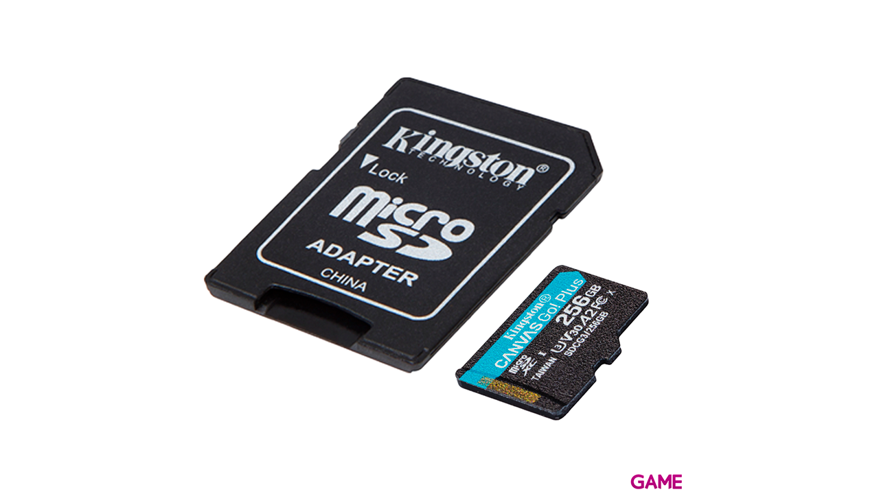 Kingston Technology Canvas Go! Plus 256GB SD Clase 10 UHS-I - Tarjeta Memoria-1