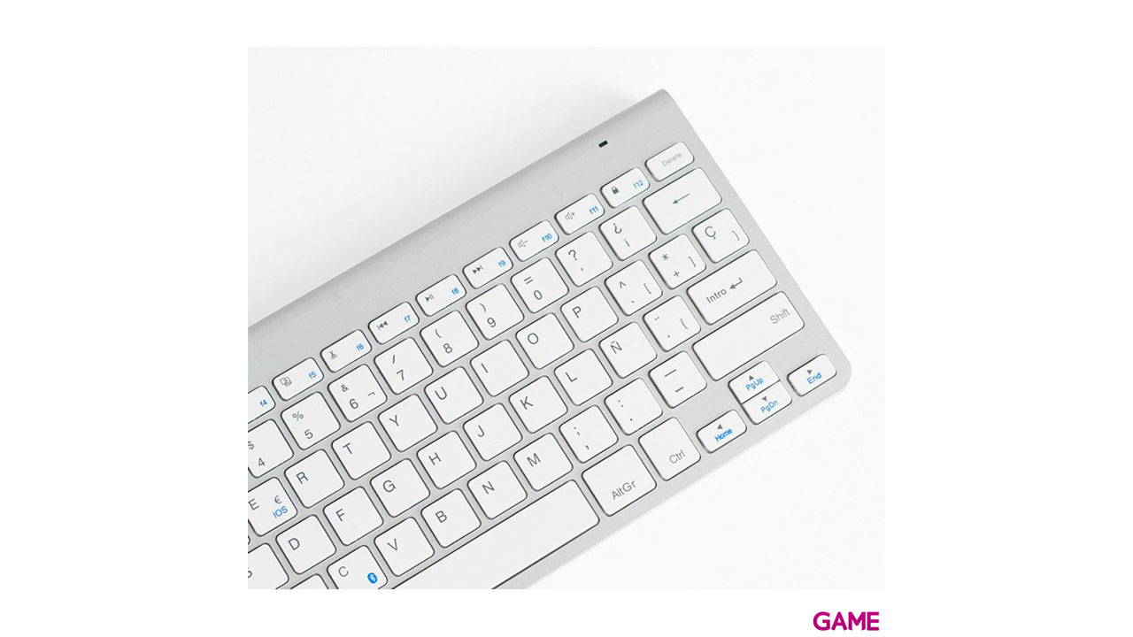 Subblim Pure Compact Wireless Bluetooth Plata - Teclado-3