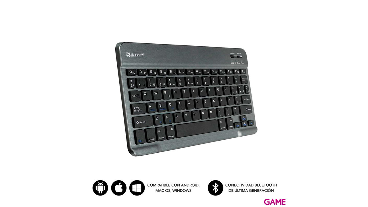 Subblim Smart BT Gris - Teclado-1