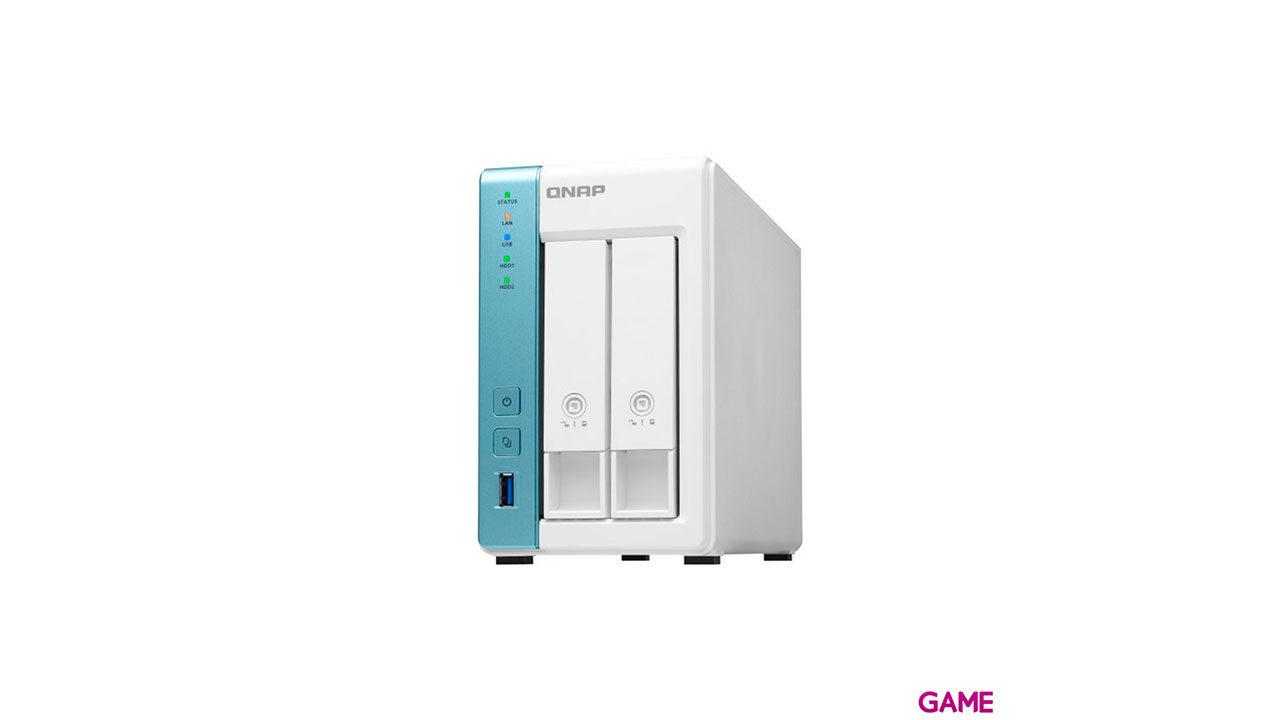 QNAP TS-231K Alpine AL-214 Ethernet Tower Blanco - NAS-1