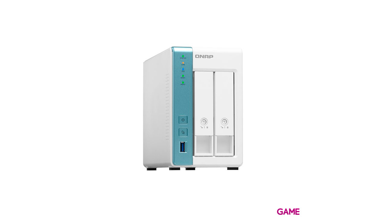 QNAP TS-231K Alpine AL-214 Ethernet Tower Blanco - NAS-2