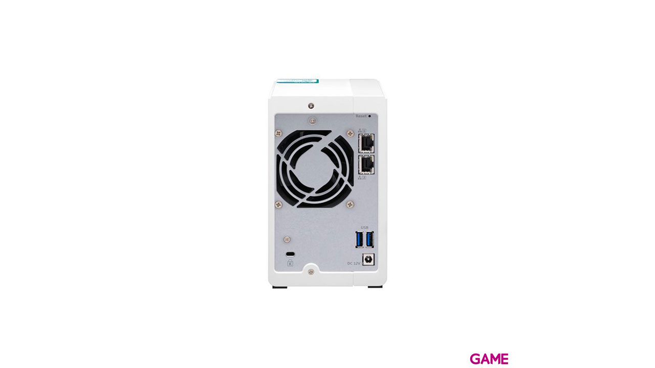 QNAP TS-231K Alpine AL-214 Ethernet Tower Blanco - NAS-8