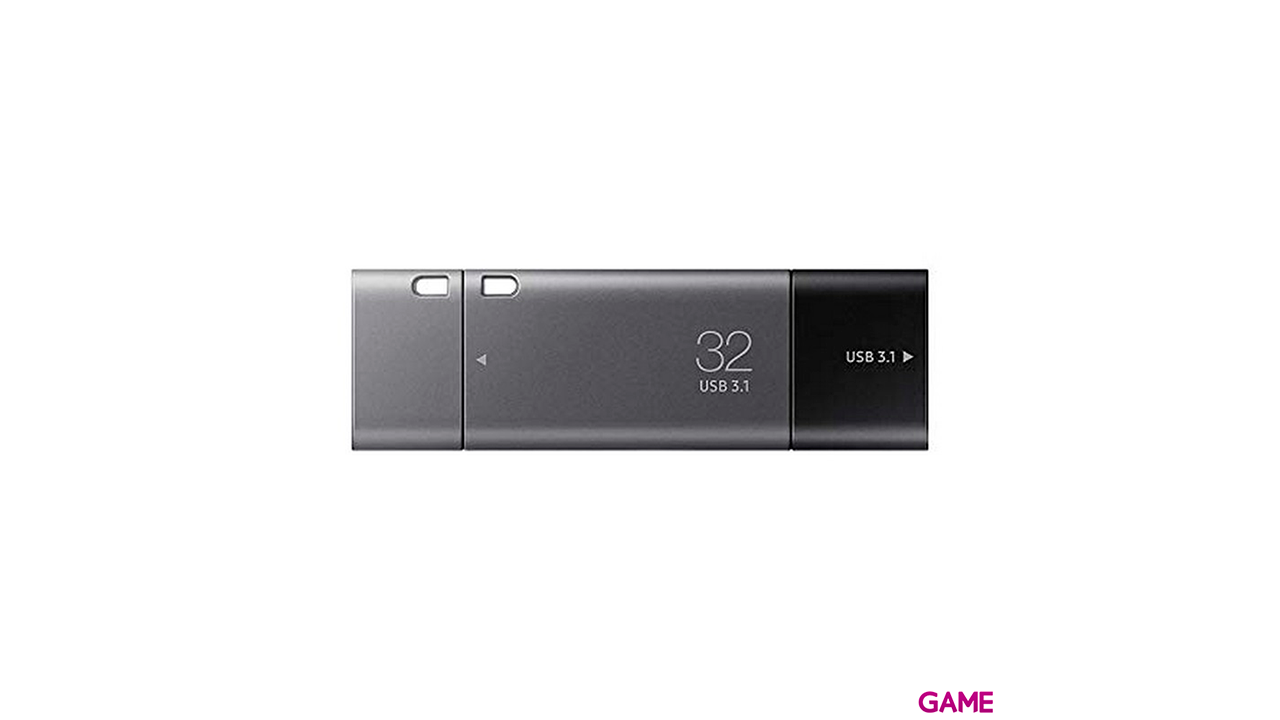 Samsung MUF-256AB unidad flash USB 256GB USB tipo A 3.2 Gen 1 (3.1 Gen 1) Gris, Plata-0