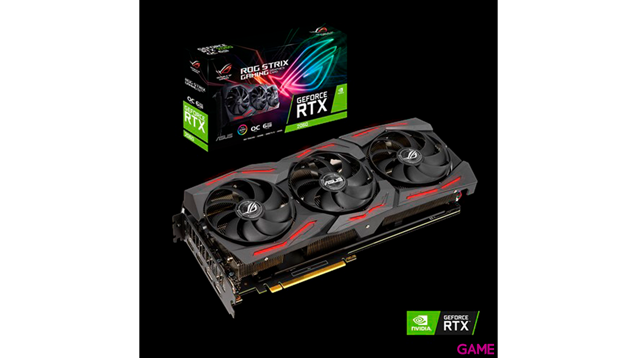 ASUS ROG -STRIX-RTX2060-O6G-EVO-GAMING NVIDIA GeForce RTX 2060 6 GB GDDR6-1