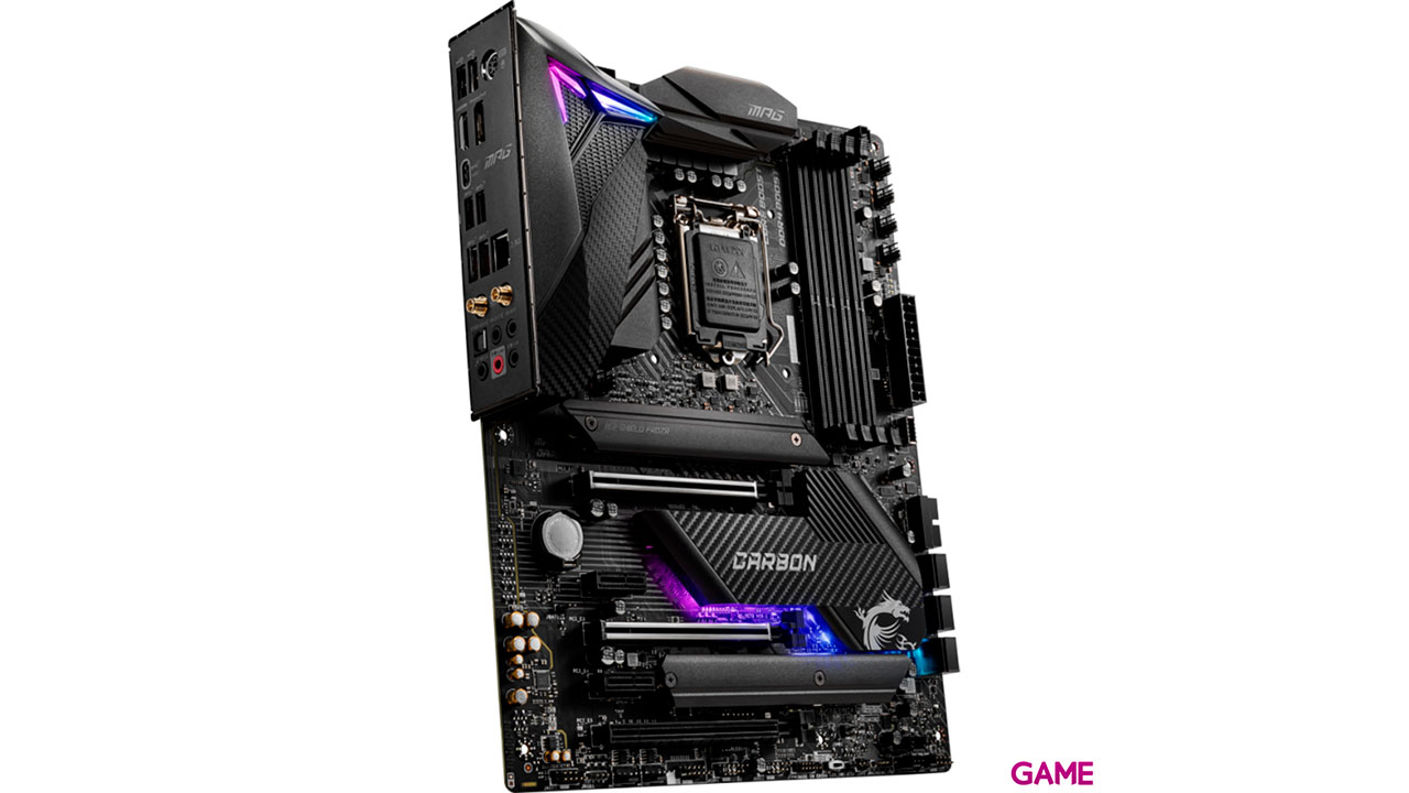 MSI MPG Z490 Gaming Carbon Wifi LGA 1200 ATX Intel Z490 - Placa Base-1