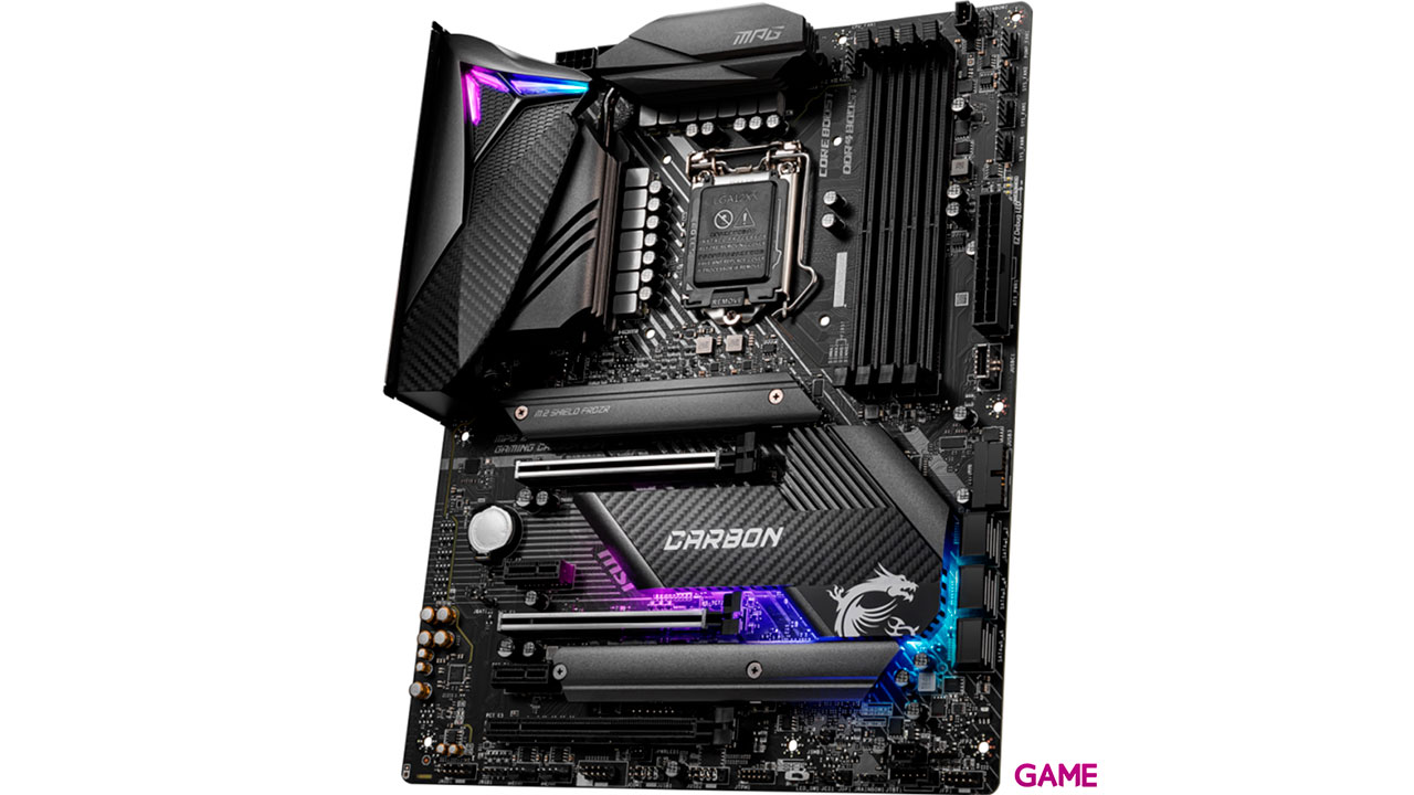 MSI MPG Z490 Gaming Carbon Wifi LGA 1200 ATX Intel Z490 - Placa Base-2