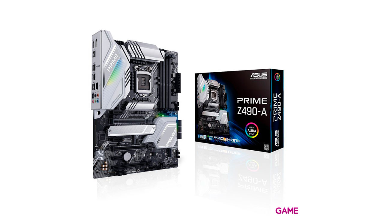 ASUS Prime Z490-A LGA 1200 ATX Intel Z490 - Placa Base-0