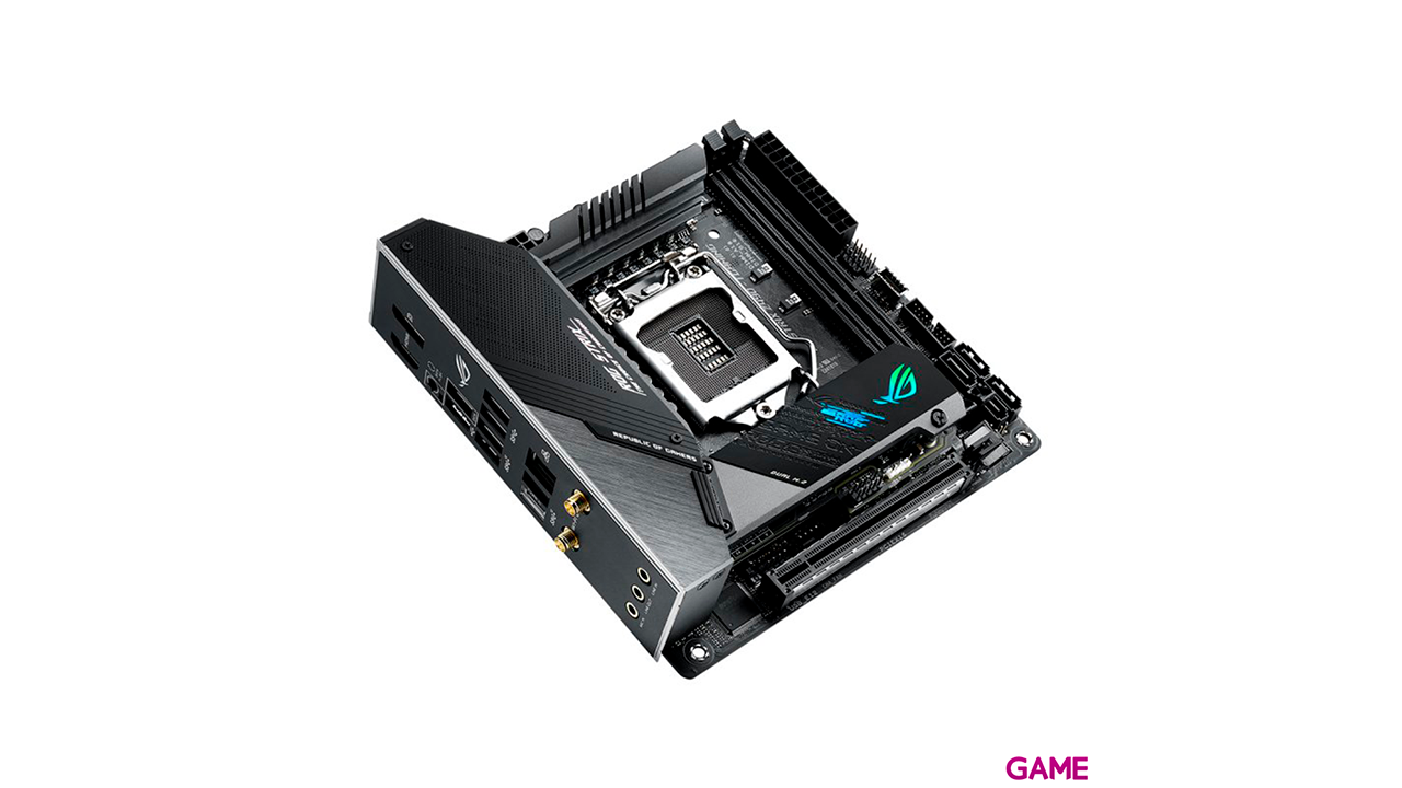 ASUS ROG Strix Z490-I Gaming LGA 1200 Mini ITX Intel Z490 - Placa Base-3