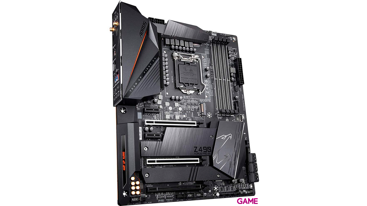 Gigabyte Z490 Aorus Pro AX rev. 1.x LGA 1200 ATX Intel Z490 - Placa Base-1