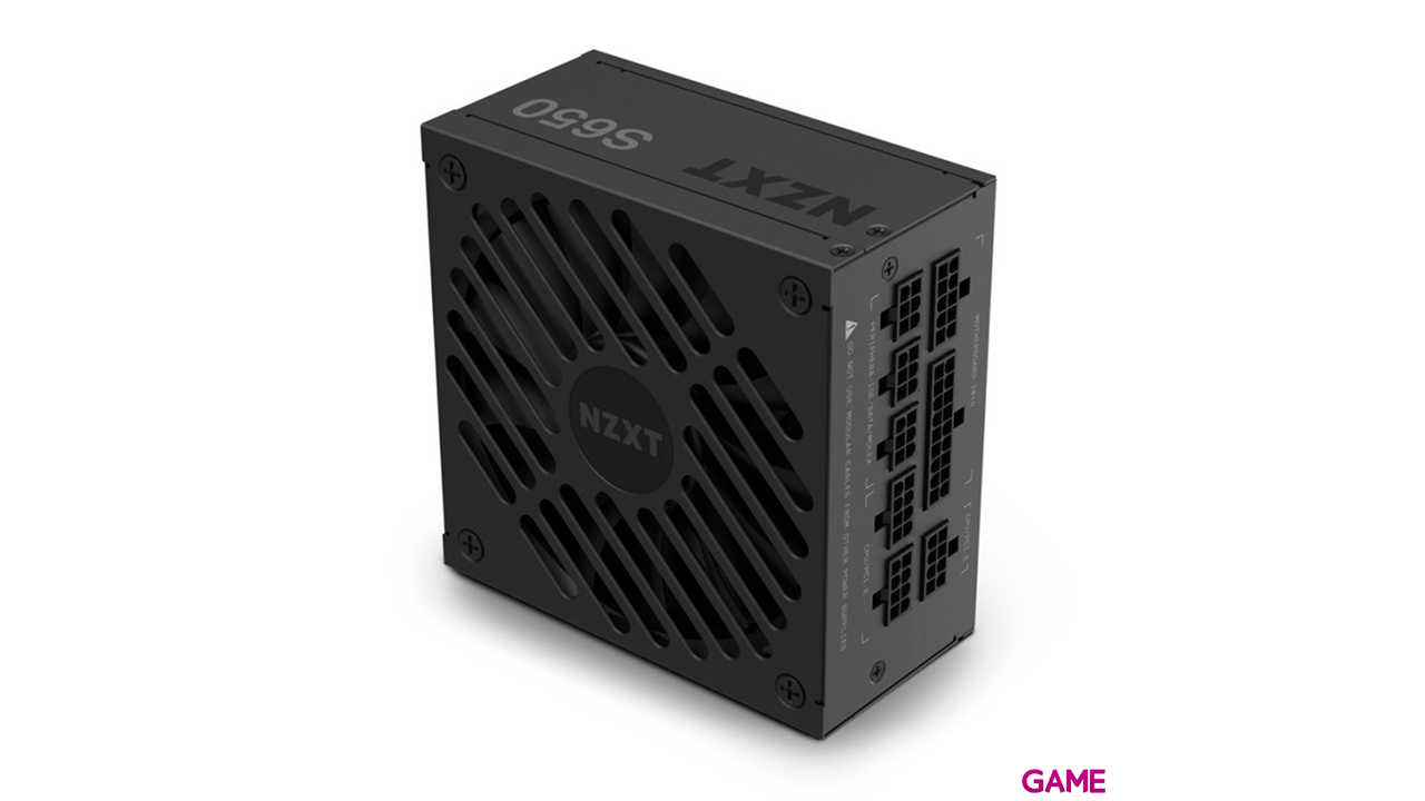 NZXT H1 Mini Tower Negro Blanco 650W - Caja Ordenador-0
