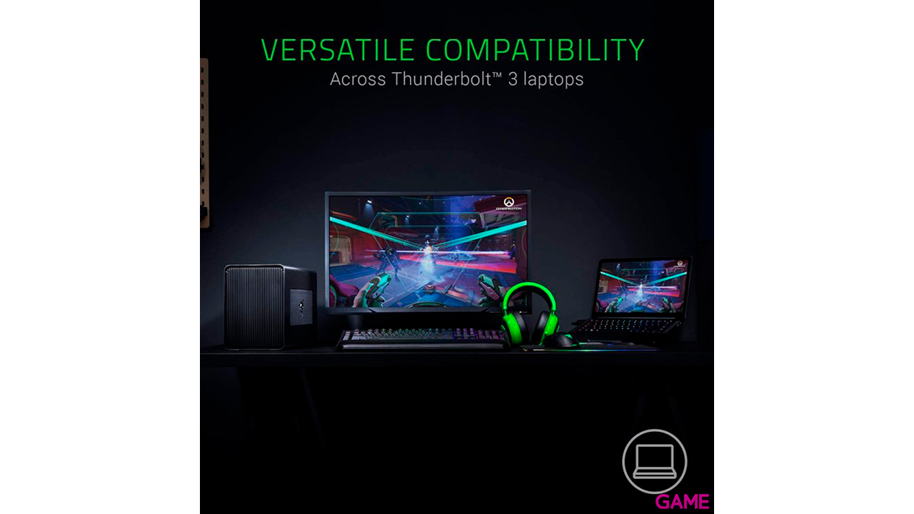 Razer Core X Negro Aluminio - Caja Grafica-3