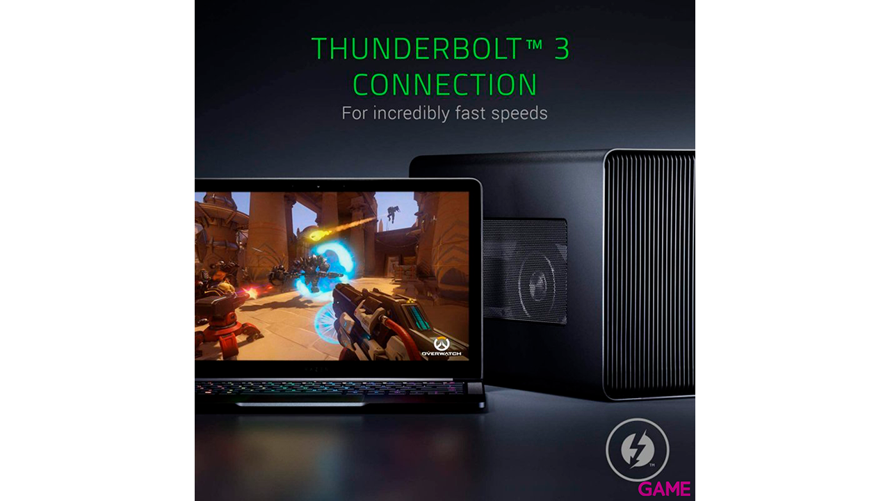 Razer Core X Negro Aluminio - Caja Grafica-4