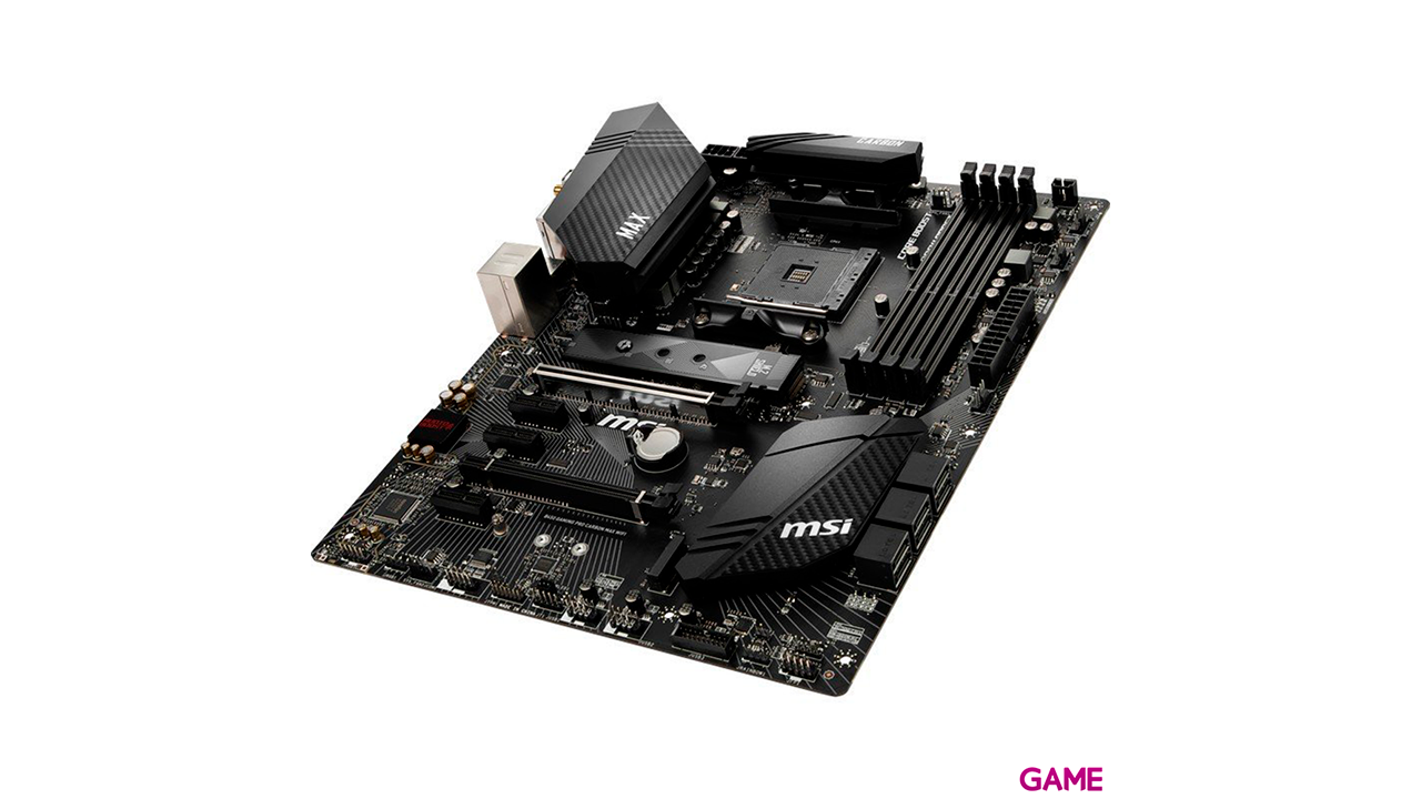 MSI B450 Gaming Pro Carbon MAX Wifi Zocalo AM4 ATX AMD B450 - Placa Base-1